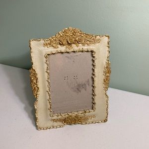 Rose Accent Picture Frame